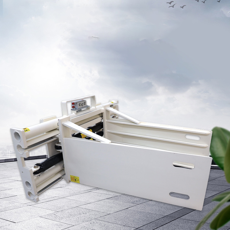 Grampo plano de deslocamento lateral para empilhador