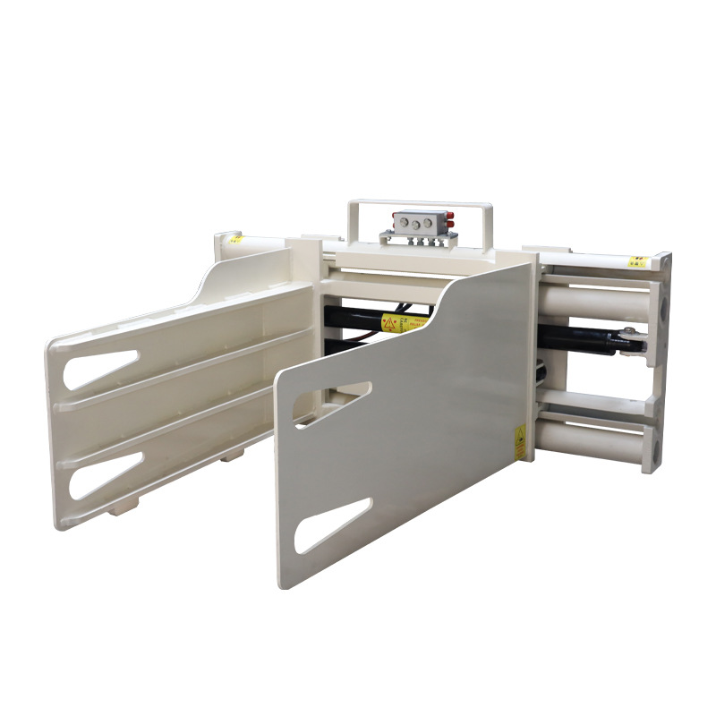 Grampo plano de deslocamento lateral para empilhador