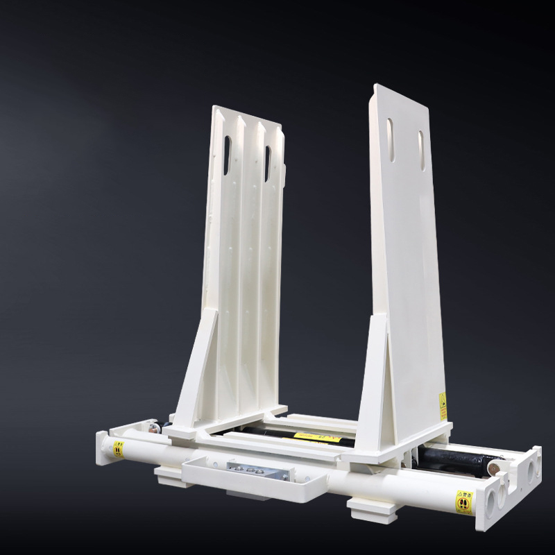 Grampo plano de deslocamento lateral para empilhador