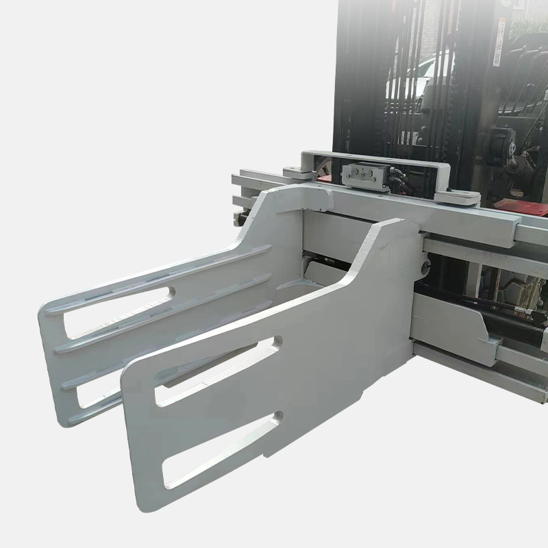 Grampo plano de deslocamento lateral para empilhador