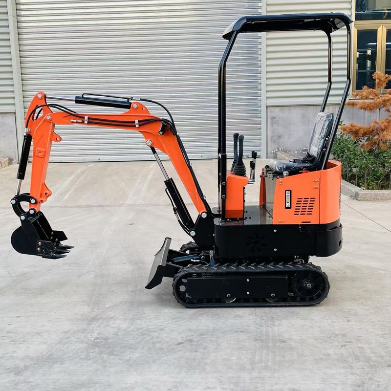 Escavadora pequena
