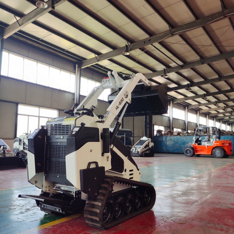 Minicarregadora de rastos