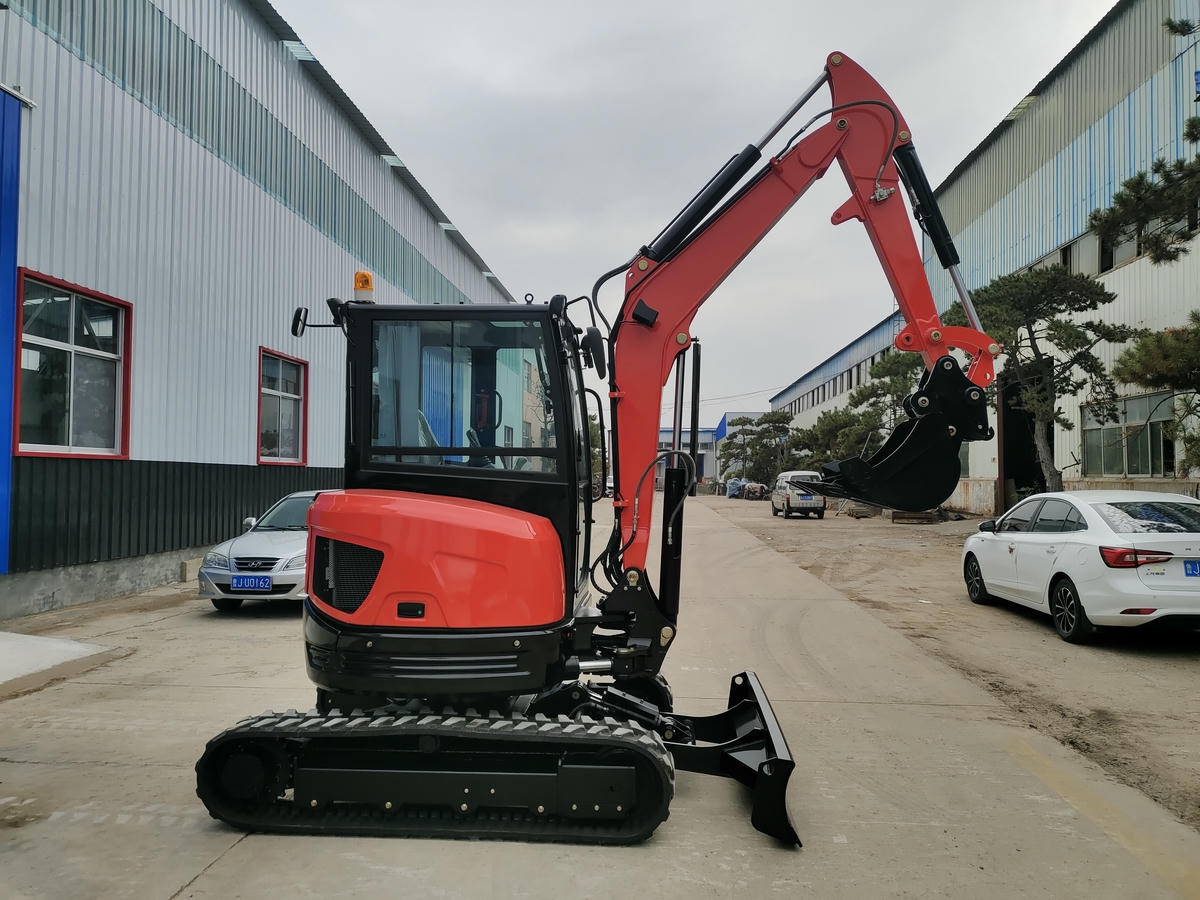 Miniescavadora de rastos