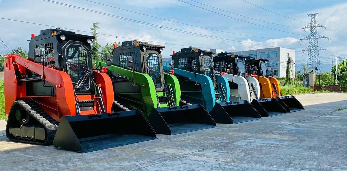 Minicarregadora de rastos