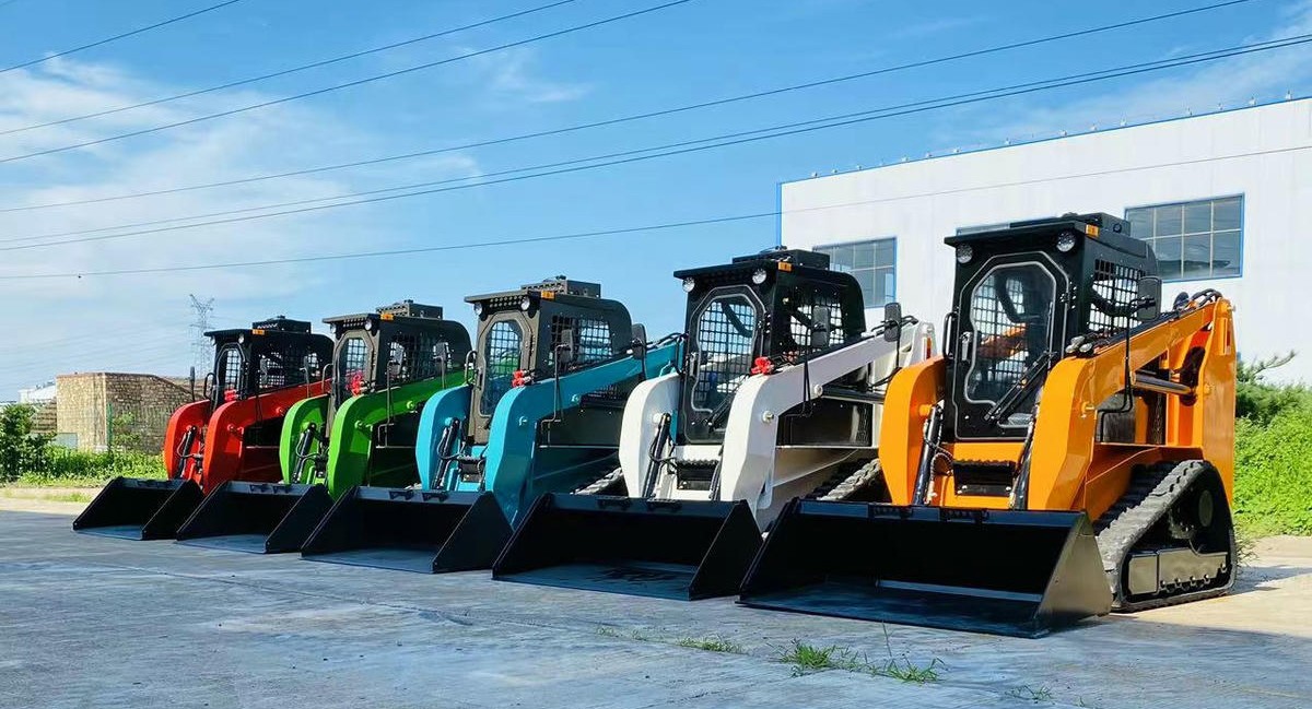 Minicarregadora de rastos