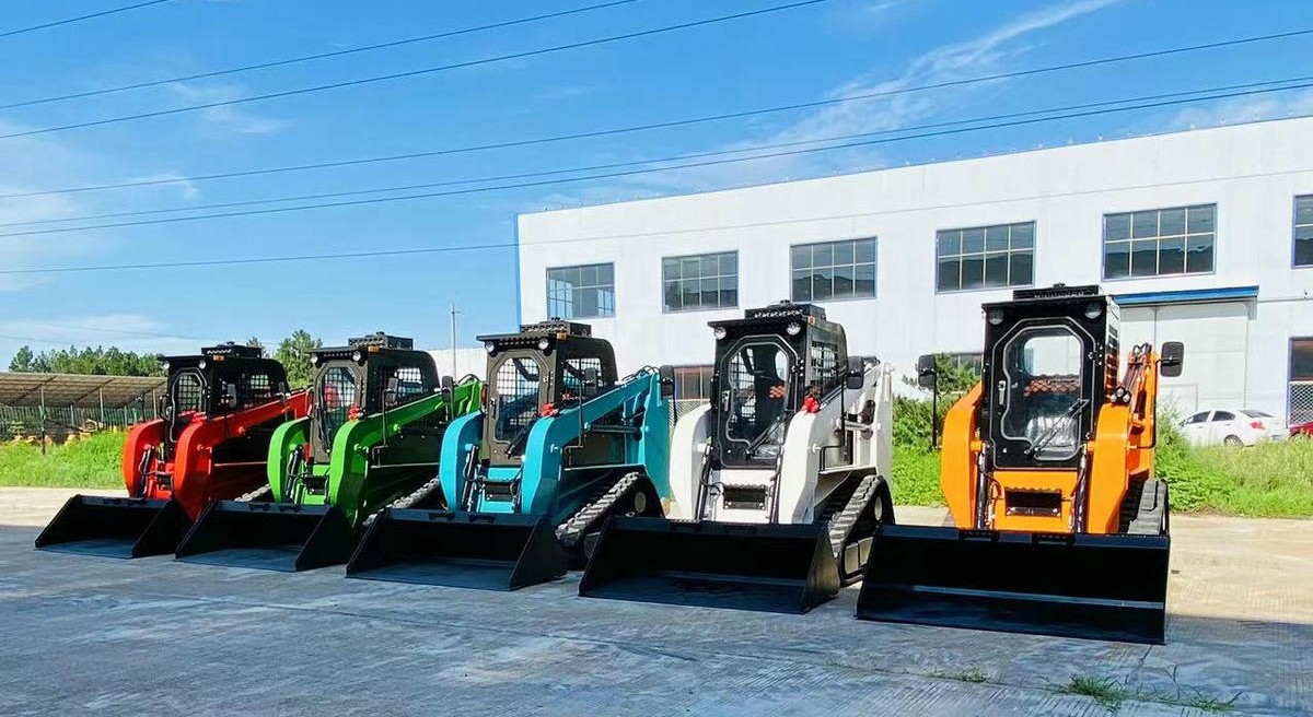 Minicarregadora de rastos