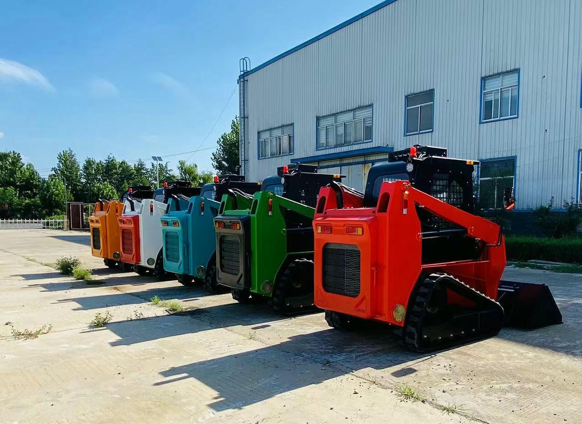 Minicarregadora de rastos