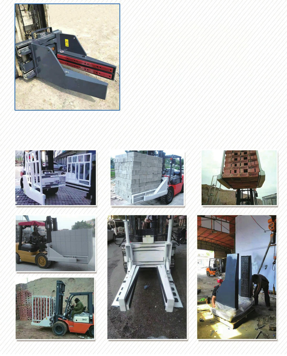 Braçadeira de tijolo