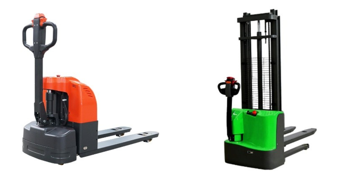 Classe III: Empilhadores elétricos manuais ou manuais com condutor